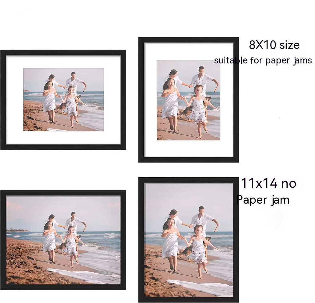 Simple Photo Frame Acrylic 10-piece Set 11148 Combination Black Photo Frame