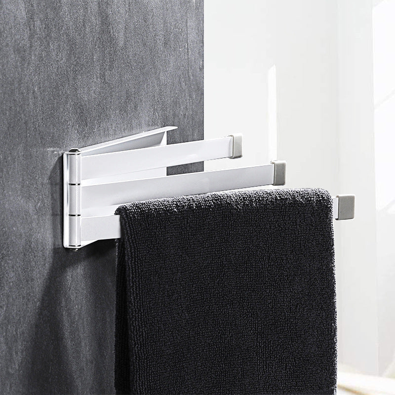 Punch-free towel rack