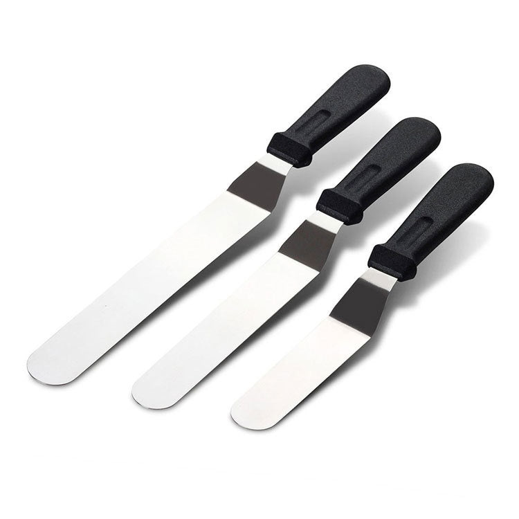 Stainless steel cake spatula