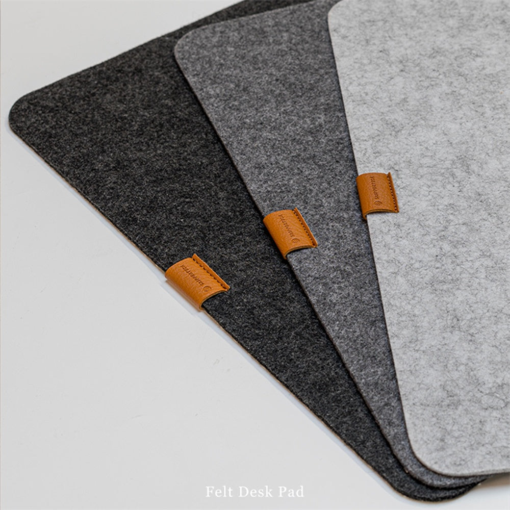 Tapis de souris de bureau en feutre simple