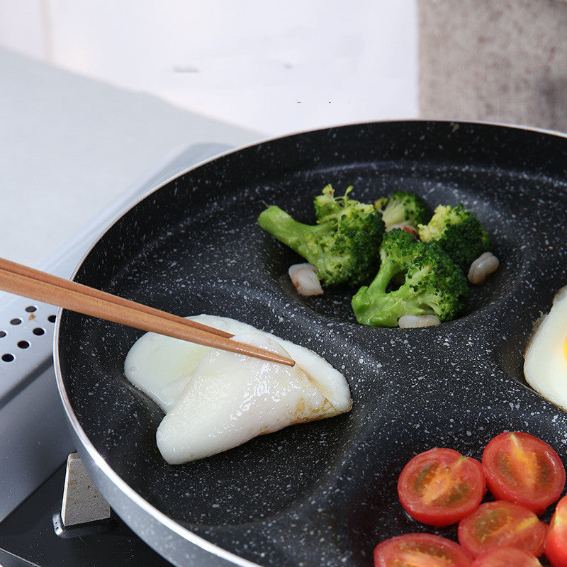 Four-hole Non-stick Frying Mini Egg Dumpling Pan