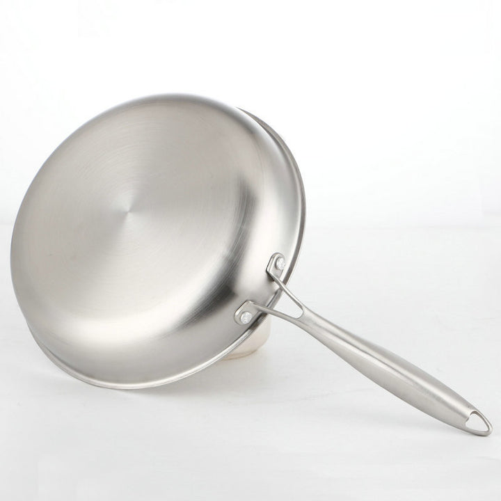 Stainless steel pan frying pan