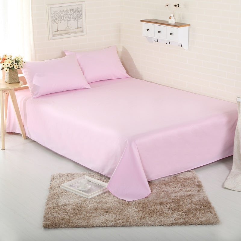 Cotton single-piece sheets