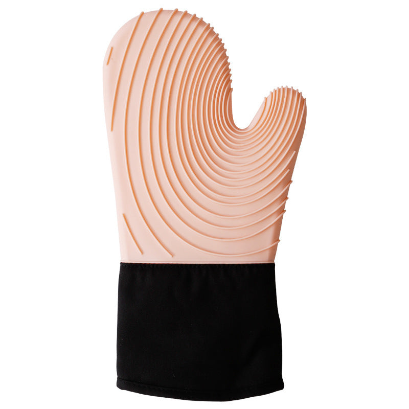 Thick Silicone Gloves, Anti-scalding And Heat Insulation For Microwave Oven And Oven