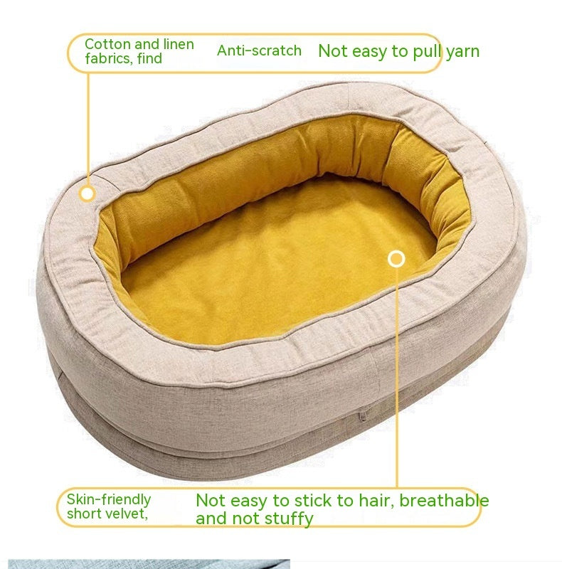 Removable And Washable Medium Large Dog Four Seasons Universal Kennel