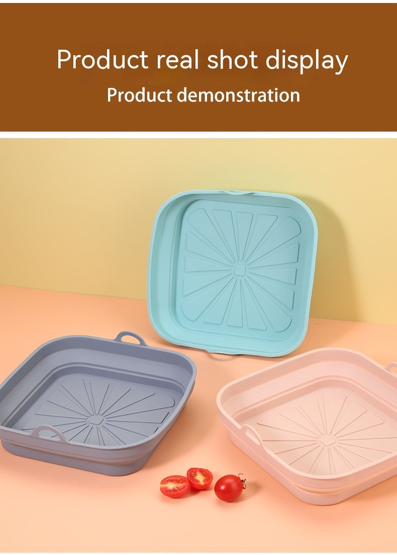 Oven Special Use Foldable Silicone Baking Tray