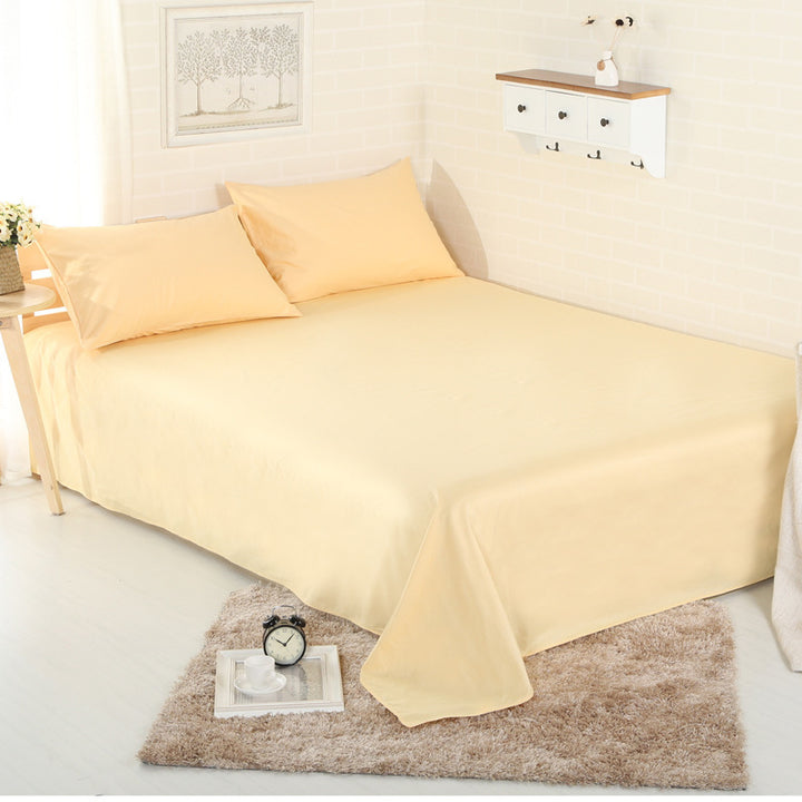 Cotton single-piece sheets