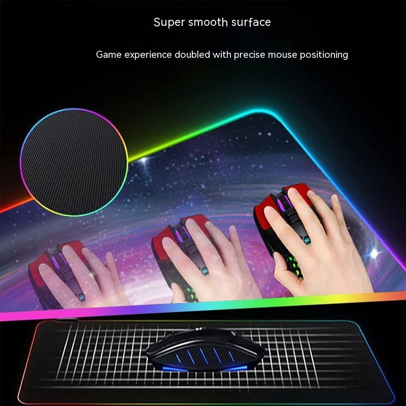 Oversized Luminous Mouse Pad Thickened