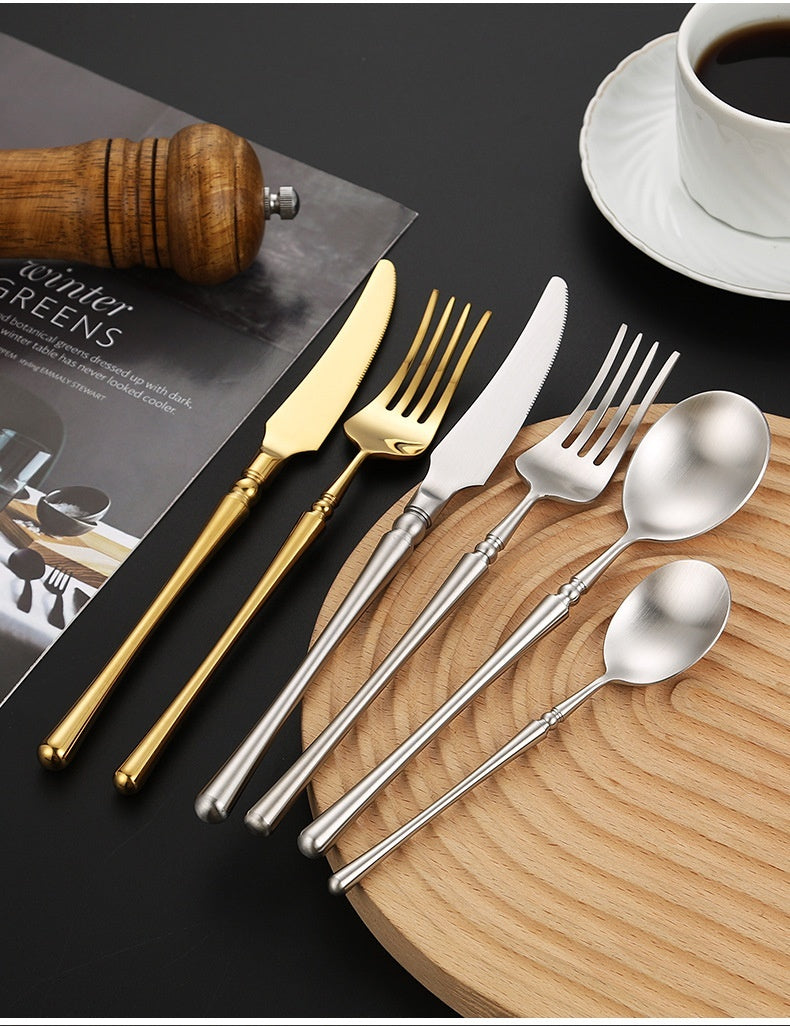 304 Stainless Steel Knife Fork And Spoon Tableware