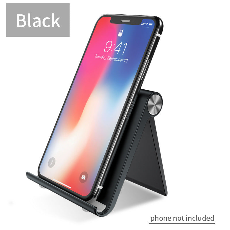 Desktop folding mobile phone stand