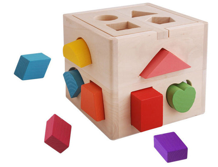 Intelligenzbox aus Holz Kinderspielzeug