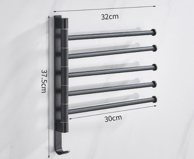 Multi-bar towel bar