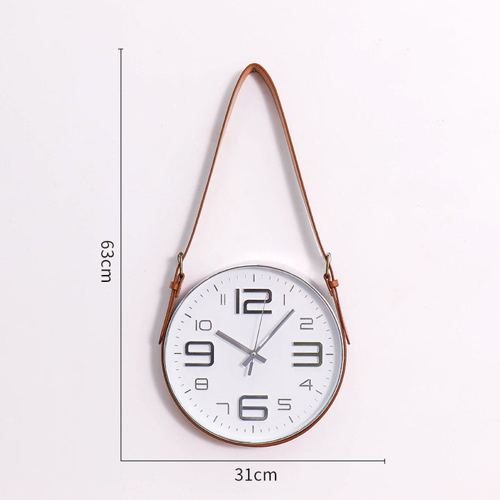 Mute wall decoration wall clock