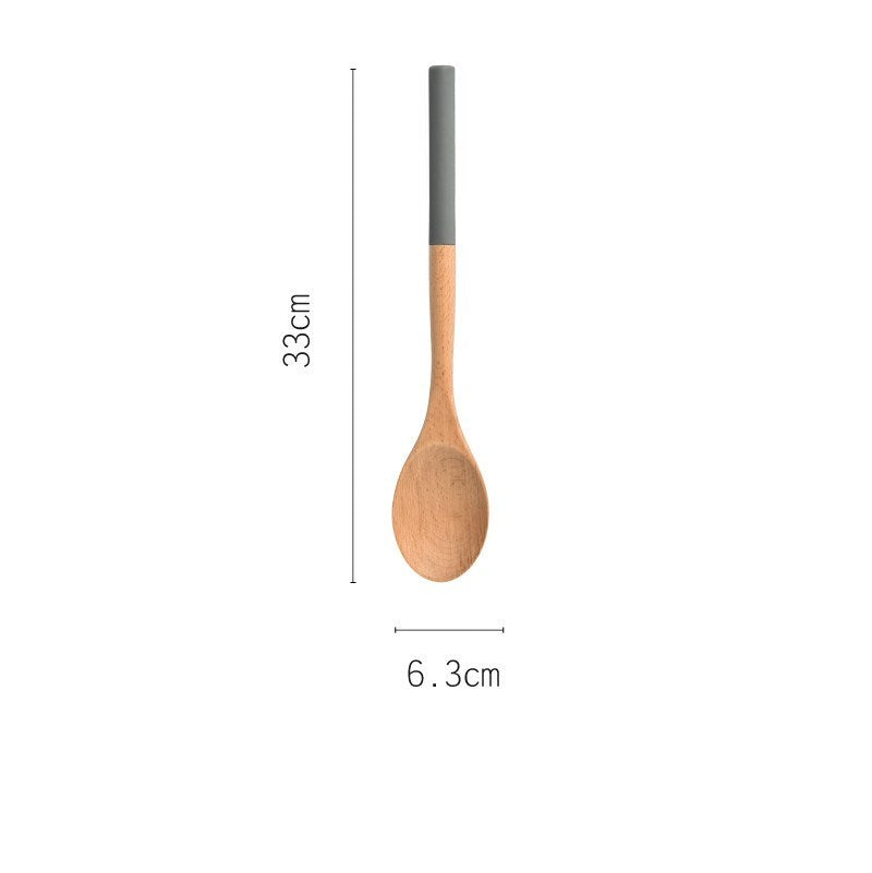 Household beech spatula wood spatula