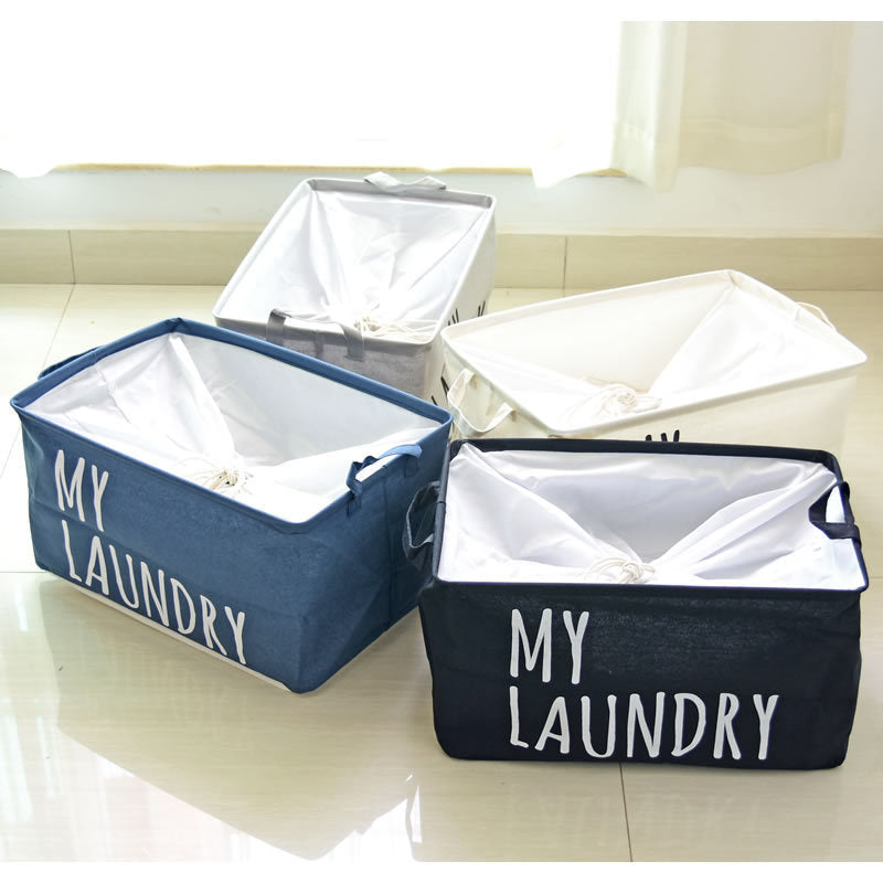 Large Laundry Cotton Linen Storage Basket