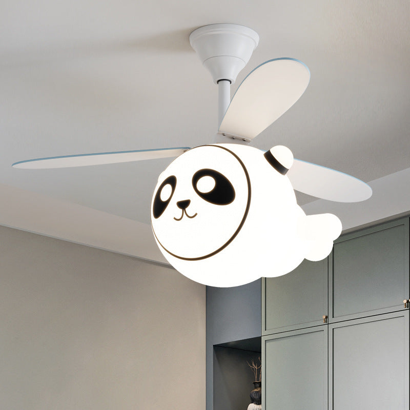 Lampe à suspension en forme de ventilateur pour chambre d'enfant