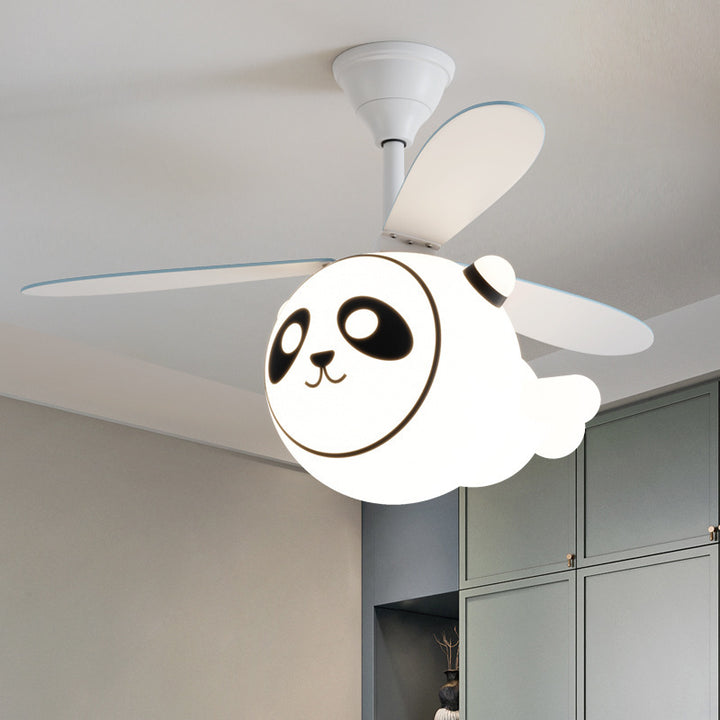 Cartoon Children's Room Fan Pendant Lamp