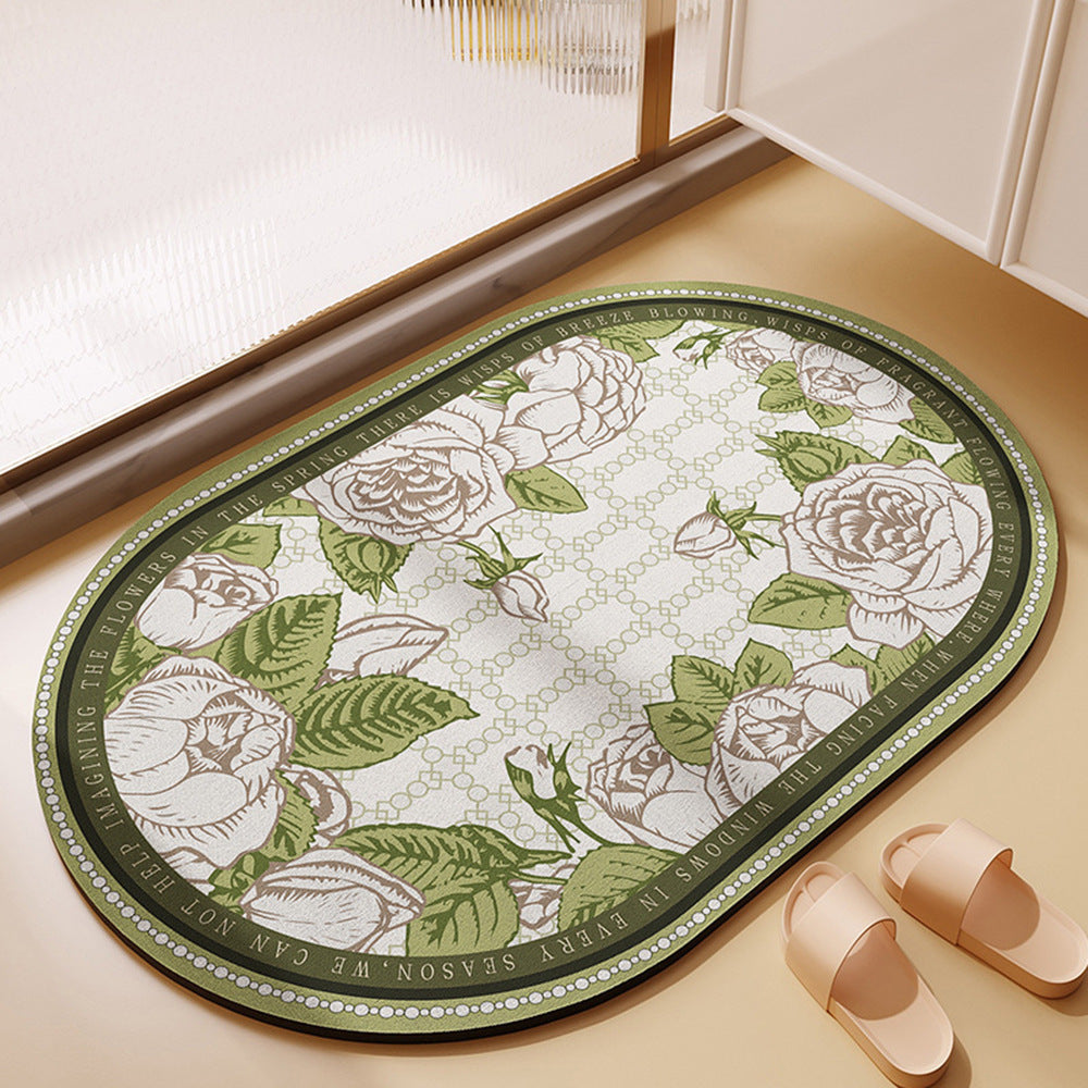 Bathroom Bathroom Diatomite Non-slip Absorbent Floor Mat