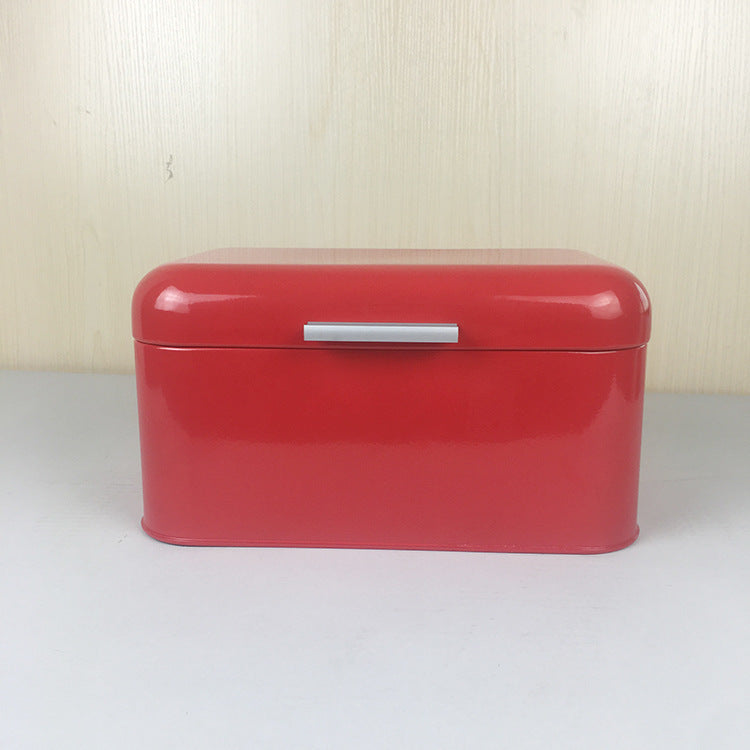 Tin Retro Kitchen Storage Can Bread Box