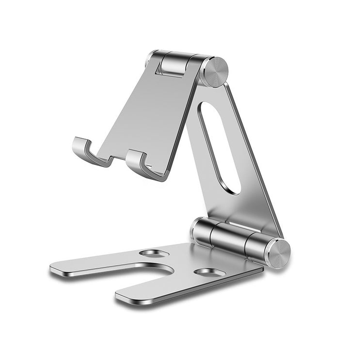 Metal folding mobile phone stand