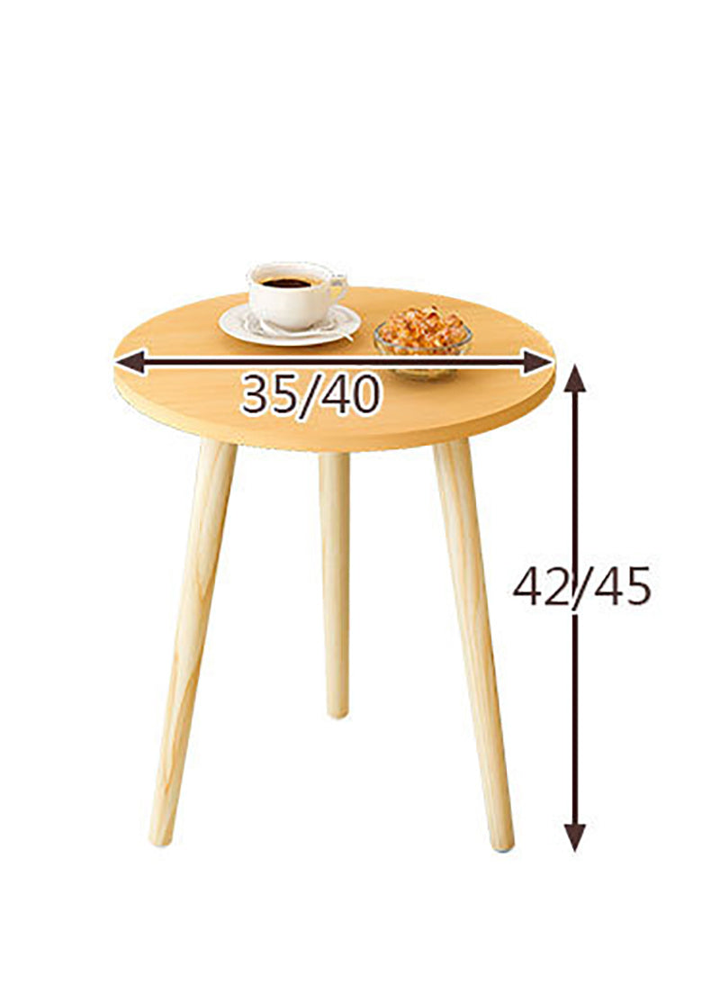 Petite table basse ronde pour la maison