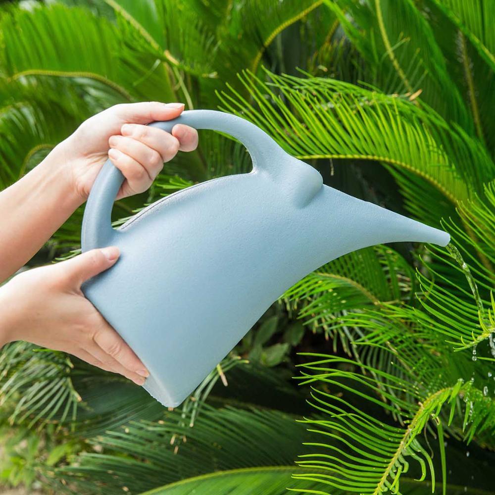 Plastic long spout watering can