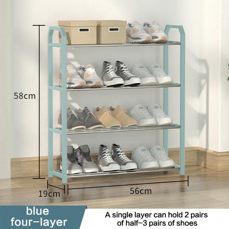 Simple Shoe Rack Dustproof Storage  Cabinet Multi Layer