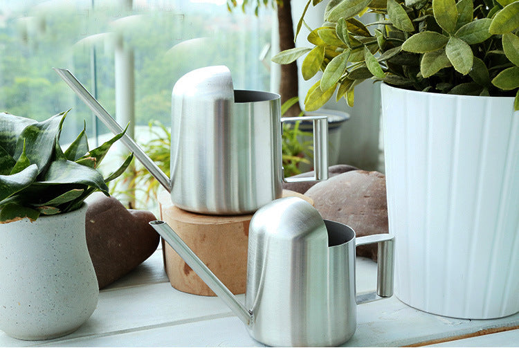 Stainless Steel Long Nozzle Watering Kettle Small