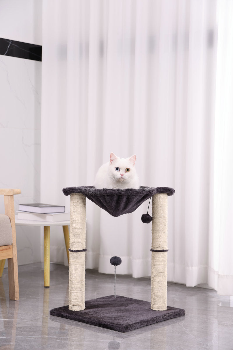 Integrated Cat Scratching Pillar Toy With Nest