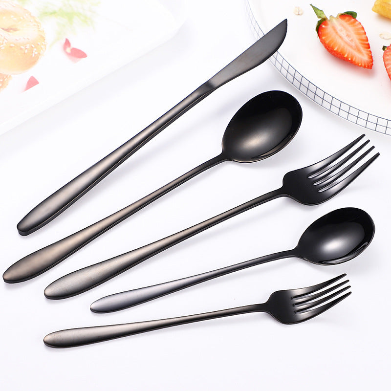 304 Stainless Steel Knife Fork And Spoon Set