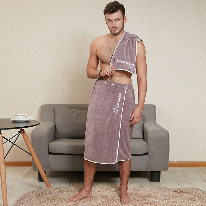 Men's Fashion Personalized Gauze Bath Towel