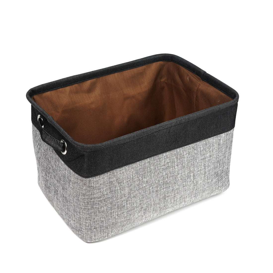 Foldable Japanese Cotton And Linen Storage Basket