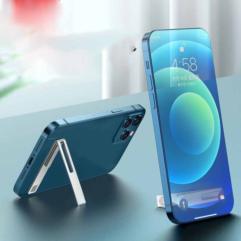 Compatible with Apple, L Shaped Tablet Stand Mobile Phone Holder Foldable Aluminium Alloy Suitable For Phone Ipad Holder Bracket Durable Stable Mini