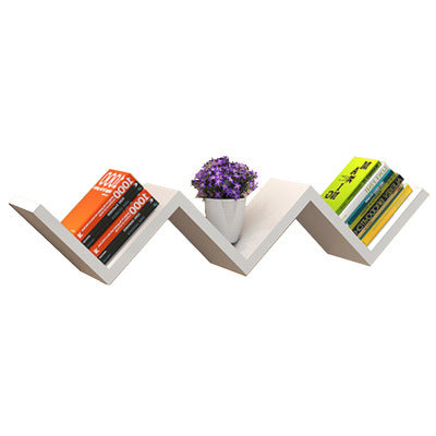 W-shaped Creative Partition Shelf Decoration