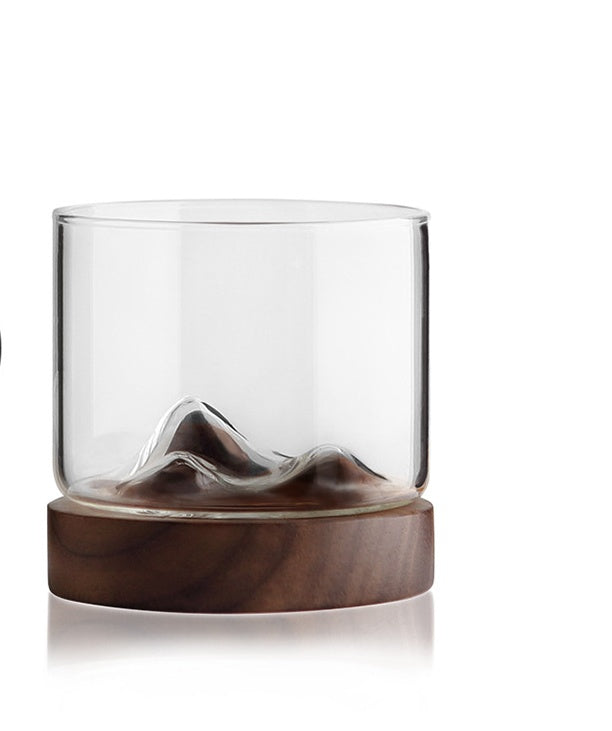 High Borosilicate Glass Water Cup Mountain Style Tea Cup