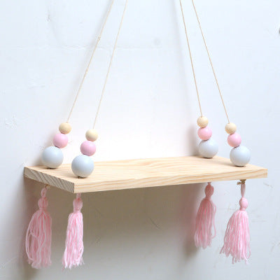 Macaron Wooden Bead Creative Shelf