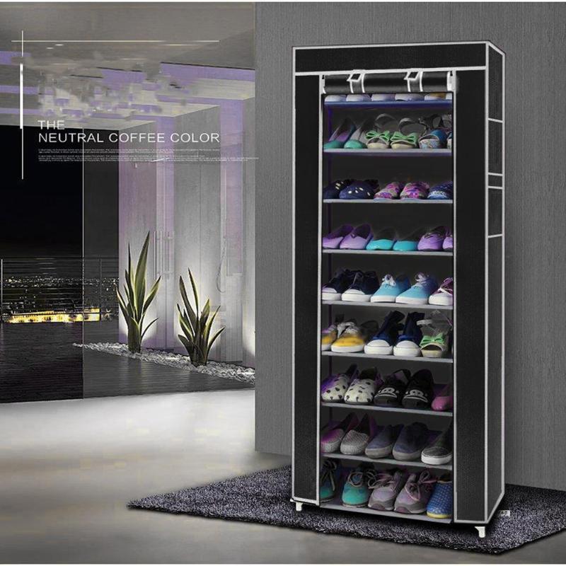 Armoire à chaussures multicouche anti-poussière