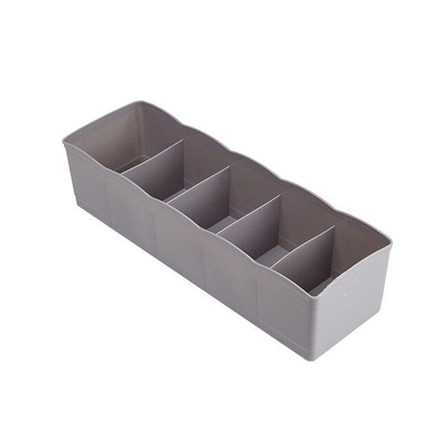 Stackable Drawer Storage Box Divided Grid Plastic Storage Box