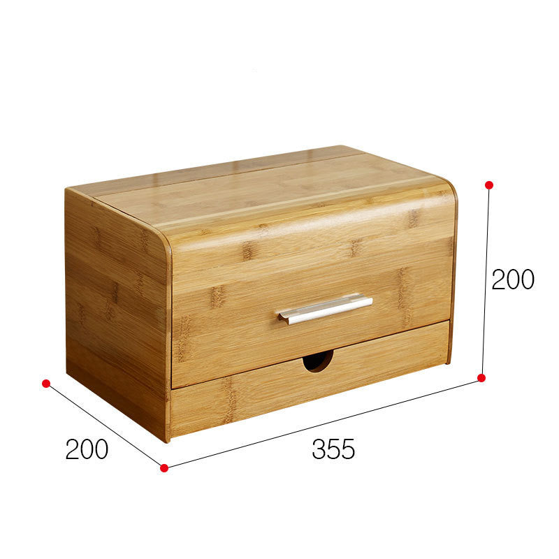 Solid wood storage drawer storage box