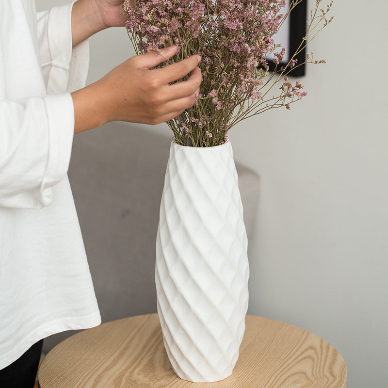 Floor-standing ceramic vase