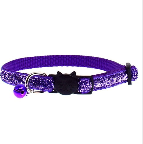 Cat cat collar cute colorful bell collar pet bell adjustable bell collar