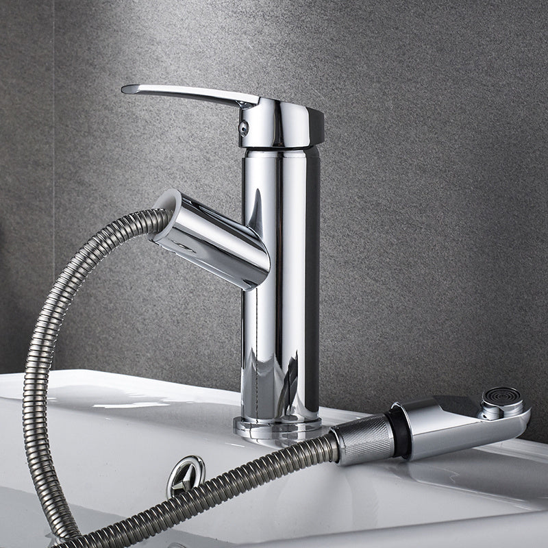 Wash basin hot and cold faucet