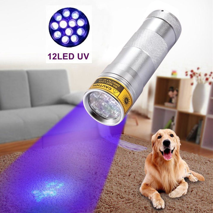 21LED violet flashlight LED violet UV UV Flashlight counterfeit flashlight