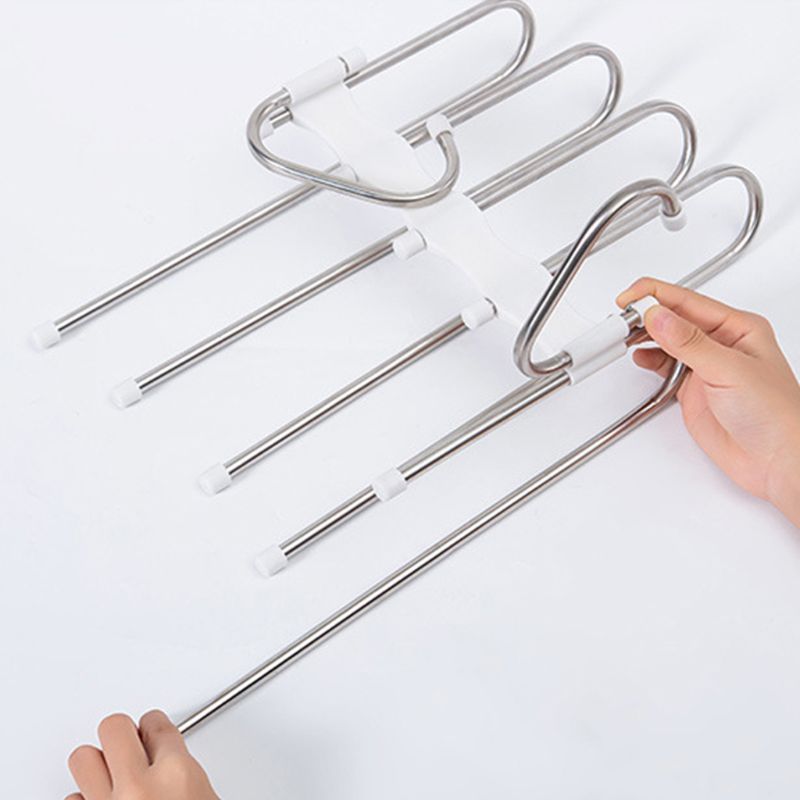 Folding pants hanger