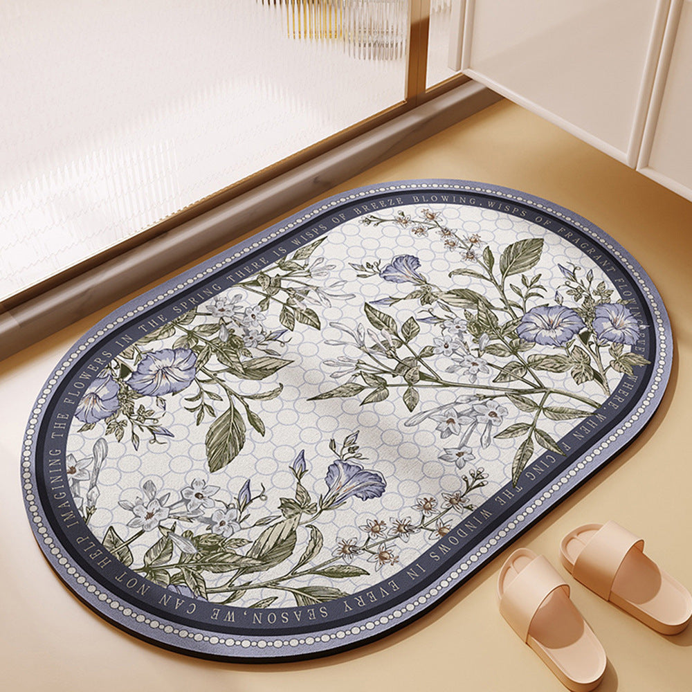 Bathroom Bathroom Diatomite Non-slip Absorbent Floor Mat