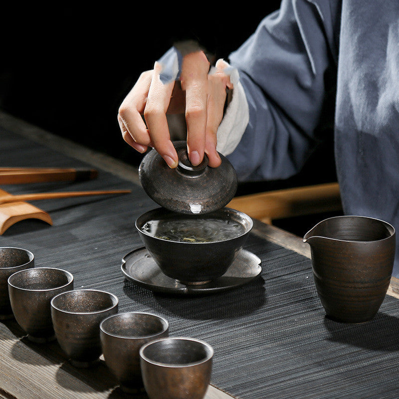 Tasse à thé en céramique Kung Fu