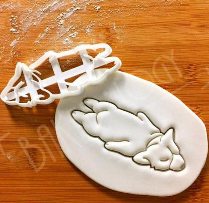 Corgi Shape Cookie Cutter Set