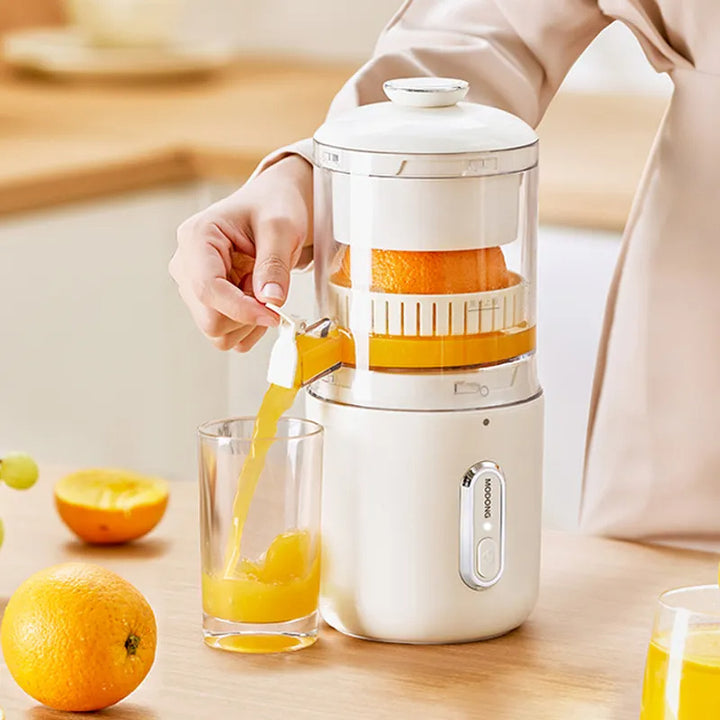 Presse-agrumes électrique sans fil multifonctionnel en acier pour orange et citron, mini presse-fruits portable USB, presse-agrumes à pression pour cuisine