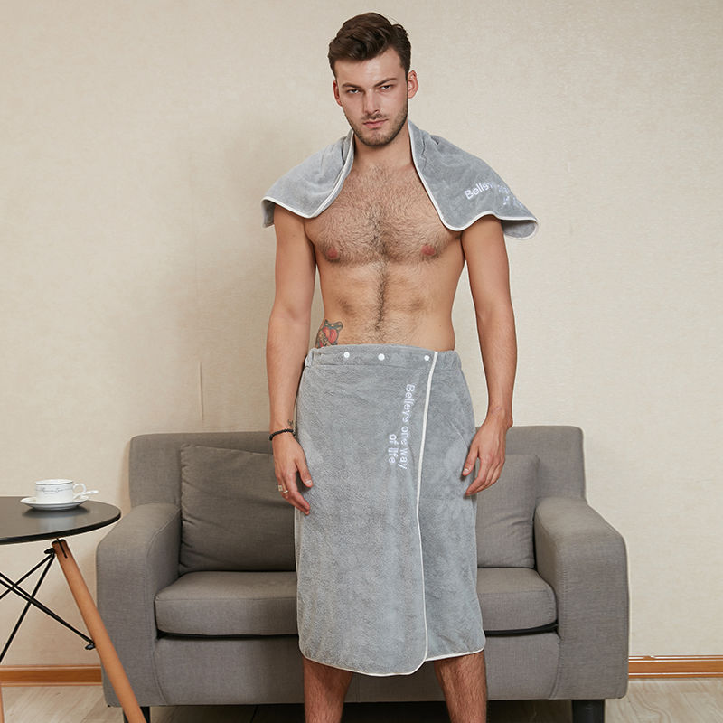 Men's Fashion Personalized Gauze Bath Towel