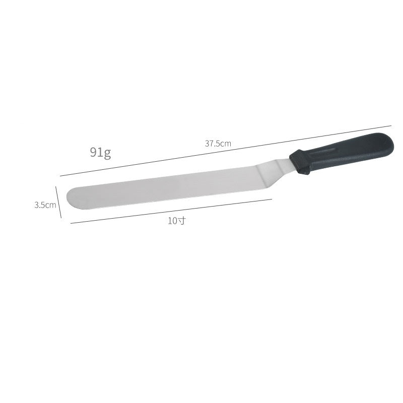 Stainless steel cake spatula